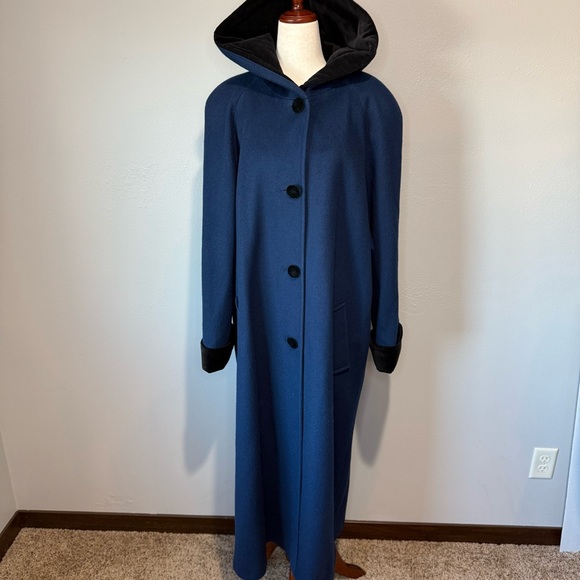 Mario De Pinto Jackets & Blazers - Vintage MDP Mario De Pinto Wool Hooded Coat | Made in USA | Long Coat